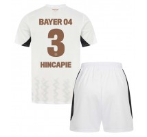Bayer Leverkusen Piero Hincapie #3 Koszulka Wyjazdowa dzieci 2024-25 Krótki Rękaw (+ krótkie spodenki)
